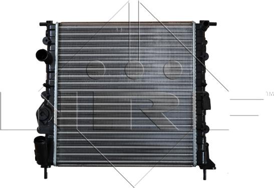 NRF 58196 - Радіатор, охолодження двигуна autozip.com.ua
