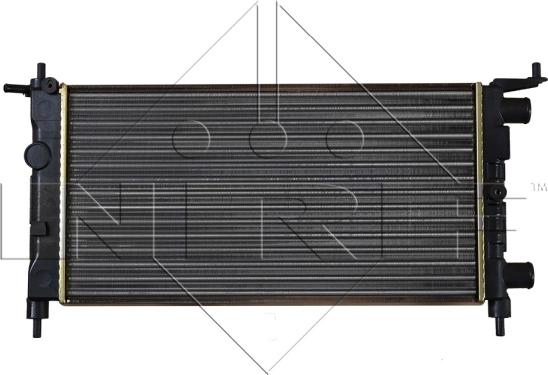NRF 58155 - Радіатор, охолодження двигуна autozip.com.ua