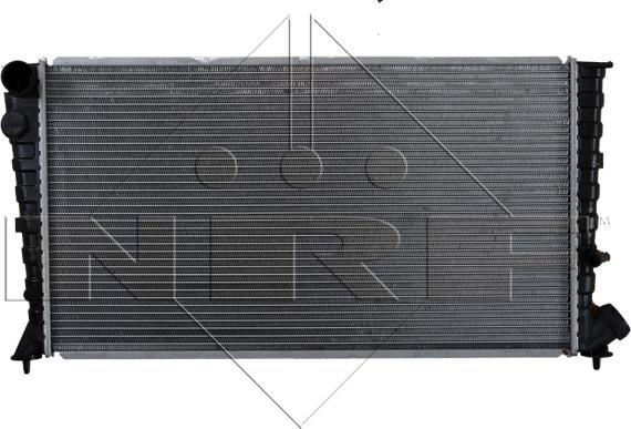 NRF 58101 - Радіатор, охолодження двигуна autozip.com.ua