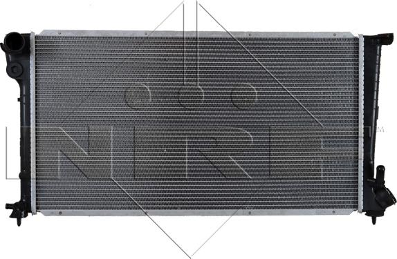 NRF 58189 - Радіатор, охолодження двигуна autozip.com.ua