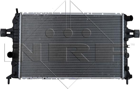 NRF 58177 - Радіатор, охолодження двигуна autozip.com.ua