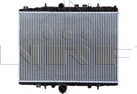 NRF 58352 - Радіатор, охолодження двигуна autozip.com.ua