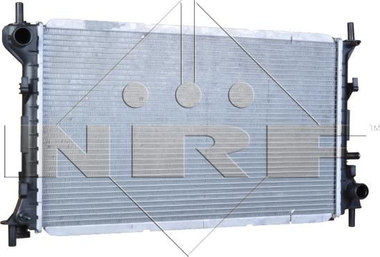 NRF 58375 - Радіатор, охолодження двигуна autozip.com.ua