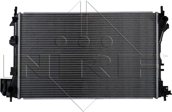 NRF 58293 - Радіатор, охолодження двигуна autozip.com.ua