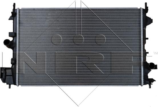 NRF 58204 - Радіатор, охолодження двигуна autozip.com.ua