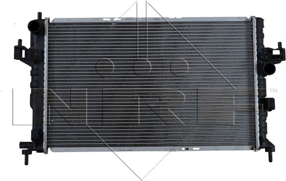 NRF 58282 - Радіатор, охолодження двигуна autozip.com.ua