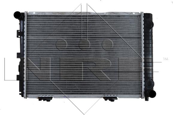 NRF 58719 - Радіатор, охолодження двигуна autozip.com.ua