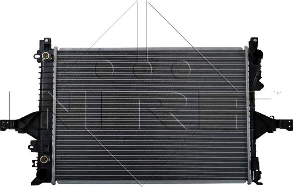 NRF 53946 - Радіатор, охолодження двигуна autozip.com.ua