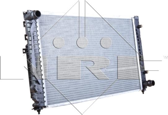 NRF 539504 - Радіатор, охолодження двигуна autozip.com.ua