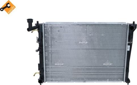 NRF 53931 - Радіатор, охолодження двигуна autozip.com.ua