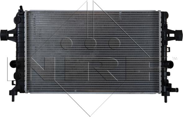 NRF 53442 - Радіатор, охолодження двигуна autozip.com.ua