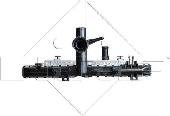 NRF 53459 - Радіатор, охолодження двигуна autozip.com.ua