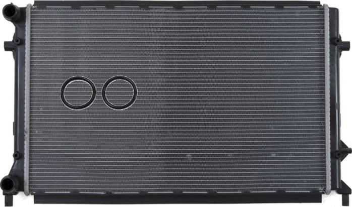 NRF 53405 - Радіатор, охолодження двигуна autozip.com.ua