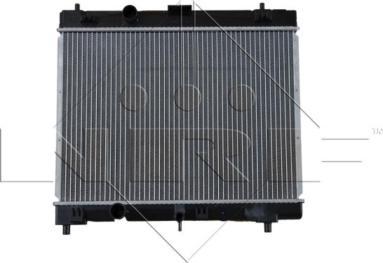 NRF 53533 - Радіатор, охолодження двигуна autozip.com.ua