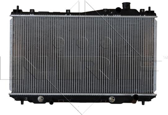 NRF 53570 - Радіатор, охолодження двигуна autozip.com.ua