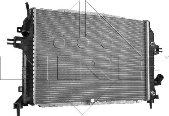 NRF 53082 - Радіатор, охолодження двигуна autozip.com.ua