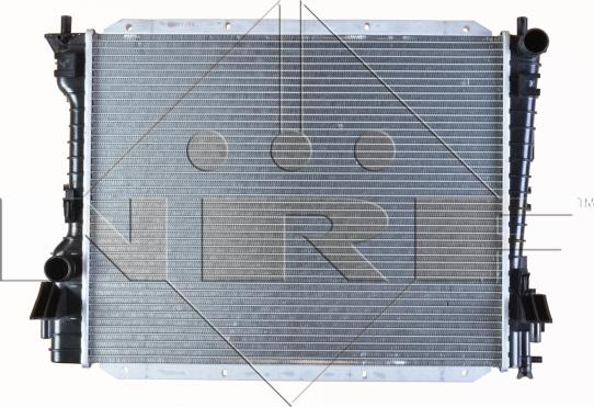 NRF 53020 - Радіатор, охолодження двигуна autozip.com.ua