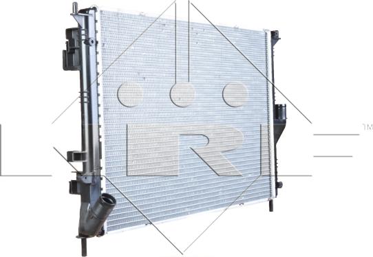 NRF 53118 - Радіатор, охолодження двигуна autozip.com.ua