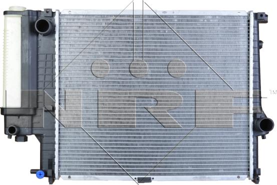NRF 53897 - Радіатор, охолодження двигуна autozip.com.ua