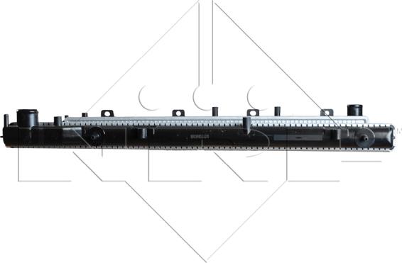 NRF 53711 - Радіатор, охолодження двигуна autozip.com.ua