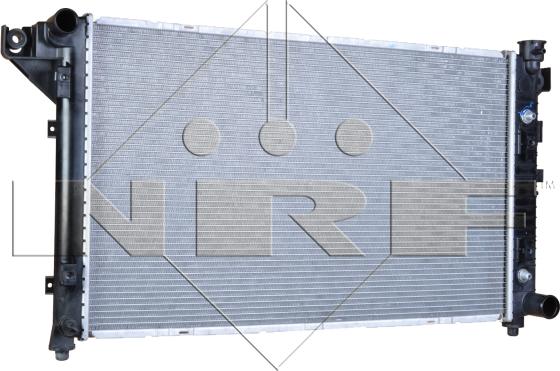 NRF 53780 - Радіатор, охолодження двигуна autozip.com.ua