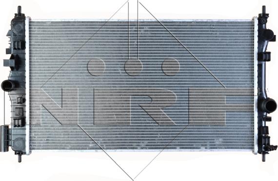 NRF 53776 - Радіатор, охолодження двигуна autozip.com.ua