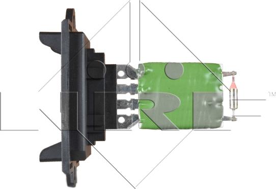NRF 342050 - Опір, реле, вентилятор салону autozip.com.ua