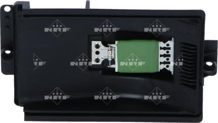 NRF 342074 - Опір, реле, вентилятор салону autozip.com.ua