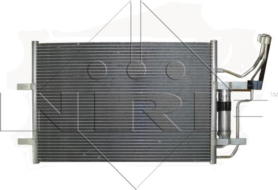 NRF 35508 - Конденсатор, кондиціонер autozip.com.ua