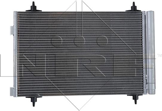 NRF 35610 - Радіатор кондиціонера Citroen Berlingo 1.6 HDI 08- autozip.com.ua