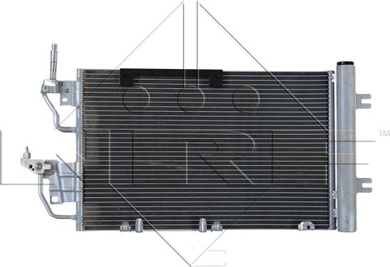 NRF 35633 - Конденсатор, кондиціонер autozip.com.ua