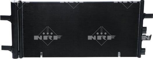 NRF 350410 - Конденсатор, кондиціонер autozip.com.ua