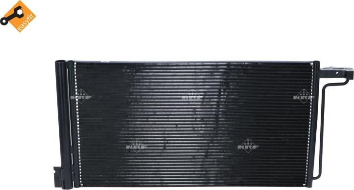 NRF 350438 - Конденсатор, кондиціонер autozip.com.ua