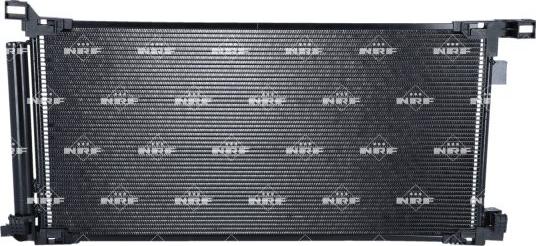 NRF 350563 - Конденсатор, кондиціонер autozip.com.ua