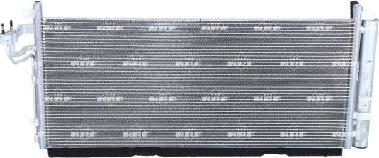 NRF 350574 - Конденсатор, кондиціонер autozip.com.ua