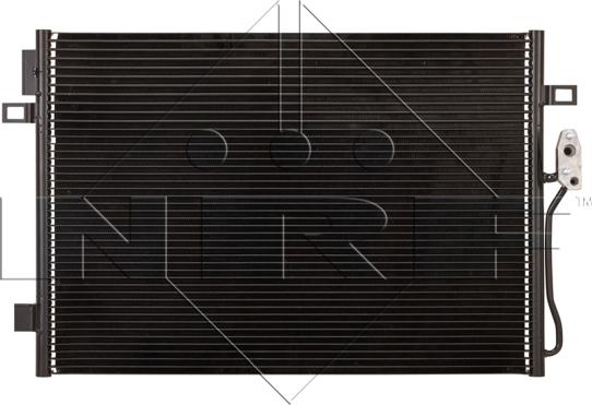 NRF 350098 - Конденсатор, кондиціонер autozip.com.ua