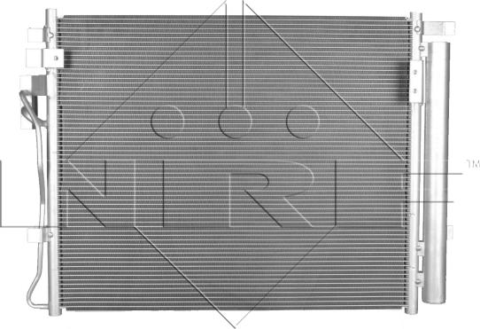 NRF  350021 - Конденсатор кондиционера KIA Sorento 2.2D 10- пр-во NRF autozip.com.ua