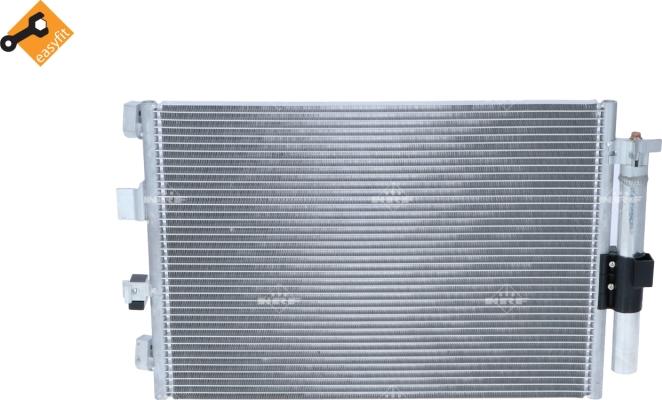 NRF 350347 - Конденсатор, кондиціонер autozip.com.ua