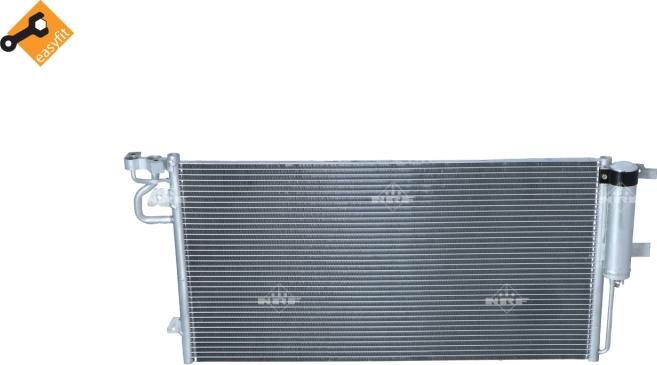 NRF 350363 - Конденсатор, кондиціонер autozip.com.ua