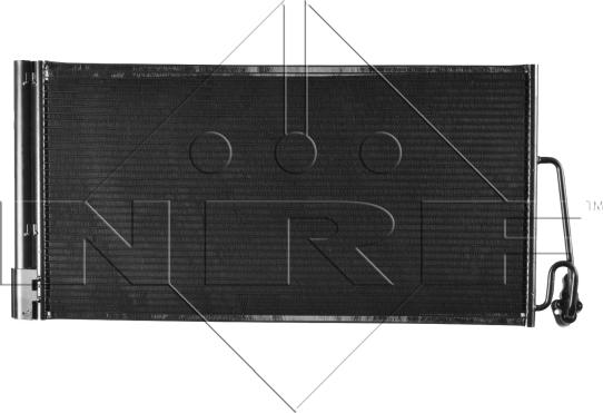 NRF 35898 - Конденсатор, кондиціонер autozip.com.ua
