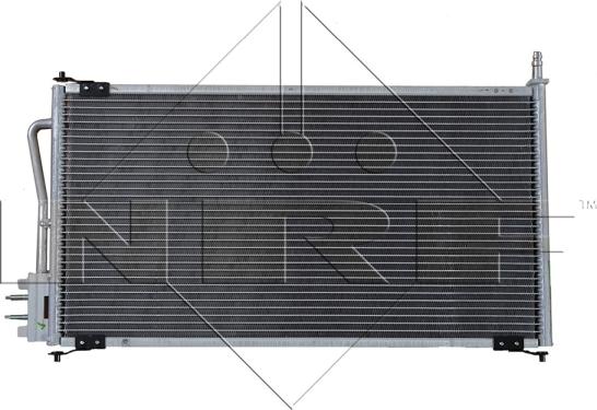 NRF 35345 - Конденсатор, кондиціонер autozip.com.ua