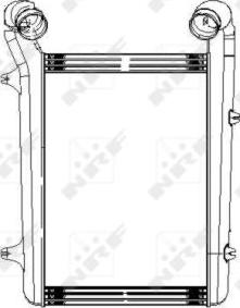 NRF 309055X - Интеркулер autozip.com.ua