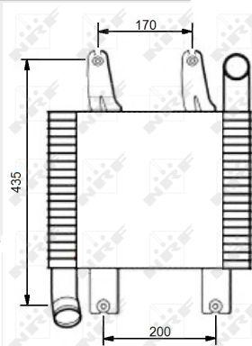 NRF 30539 - Интеркулер autozip.com.ua