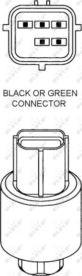 NRF 38922 - Пневматичний вимикач, кондиціонер autozip.com.ua