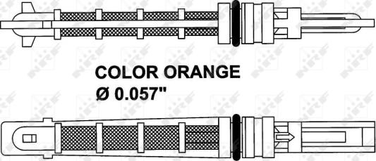 NRF 38449 - Розширювальний клапан кондиціонера Audi A4. A6. A6 Allroad. A8. 1.6-6.0 11.00-07.15 autozip.com.ua