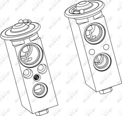 NRF 38377 - Розширювальний клапан, кондиціонер autozip.com.ua