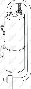 NRF 33201 - Осушувач кондиціонера OPEL SIGNUM. VECTRA C 1.6-3.2 04.02- autozip.com.ua