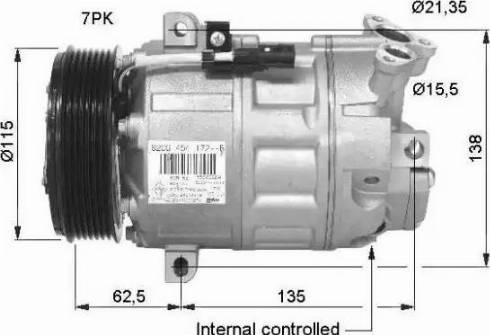 NRF 32425G - Компресор, кондиціонер autozip.com.ua