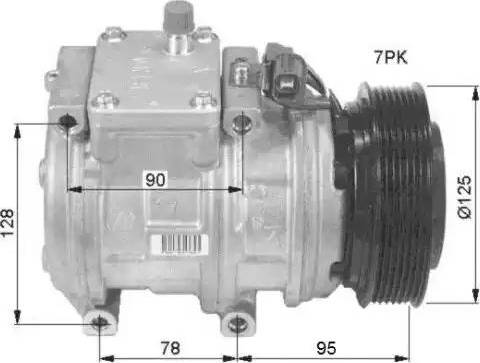 NRF 32390G - Компресор, кондиціонер autozip.com.ua