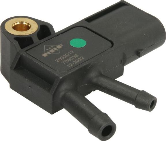 NRF 708038 - Датчик, тиск вихлопних газів autozip.com.ua